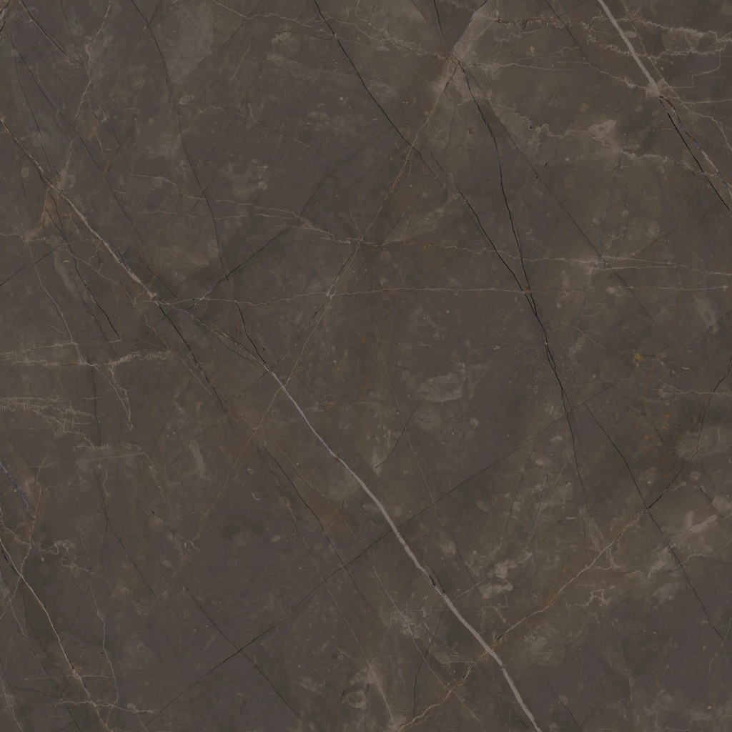 Grès Cérame non émaillé Malmö - Gris brun - 600x600x8mm ret poli brillant - 1.44 m2 - 18Kg/ m2 - V3 - 46.08 m2/palette