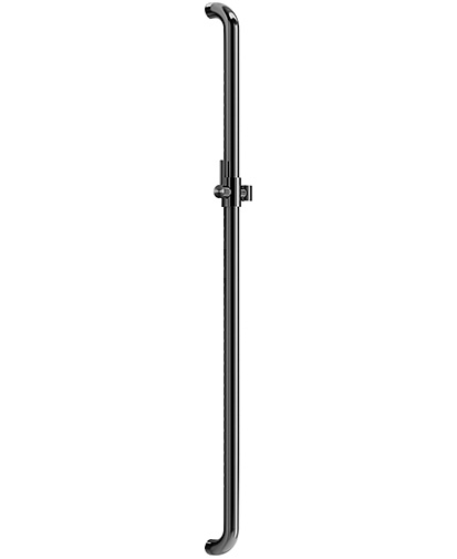 Glissière de douche INEOLINE PURE, 100 cm, avec support de douche, acier inoxydable DesignGrip, matériel de fixation inclus, mat