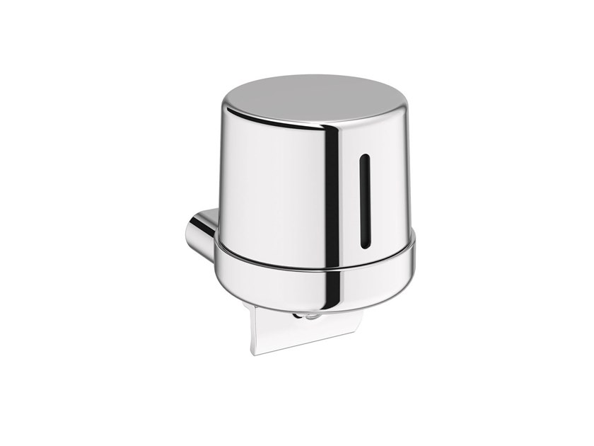 Distributeur de savon liquide 400 ml, ARCHITECT S+, 10.2 x 11.6 x 13.2 cm, chromé