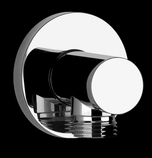 [1621C1097] Sortie murale EMPORIO coudée 1/2", L 45 mm, rosace ronde, 149 Finox