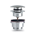 [1614C0753] Soupape d’écoulement 1¼" ClickClack, en laiton, H. min 15 mm - max 67 mm, Couleur BIANCO OPACO 01.014