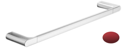 [1690C0985] Barre à linge MITO 49 cm, entraxe 45 cm, Nickel brossé