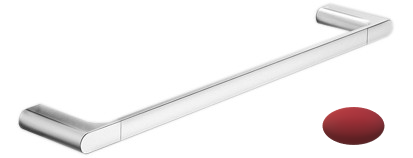 [1690C0986] Barre à linge MITO 64 cm, entraxe 60 cm, Nickel brossé