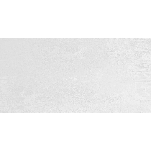 [1212M0400] Intero faïence blanc nuancé mat (white WF), non émaillé, rectifié 300x600x8.5mm (298x598) - 1.26 m2 - 14.65 kg/m2 - V1 - 50.40 m2/palette