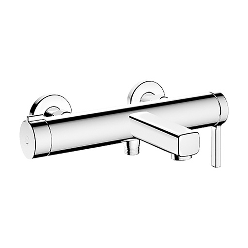 [1621C1311] Mélangeur de bain AVA 2.0 E 153 mm, raccords d'arrêt 1/2" x 3/4", chromeline