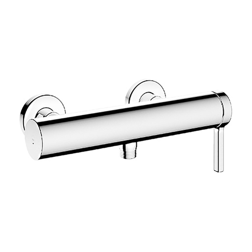 [1621C1314] Mélangeur de douche AVA 2.0 E 153 mm, commande latérale, raccords d'arrêt 1/2" x 1/2, chromeline