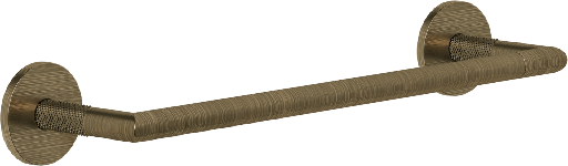 [1690C1033] Barre à linge 30 cm GESSI  "ANELLO", 713 Antique Laiton PVD