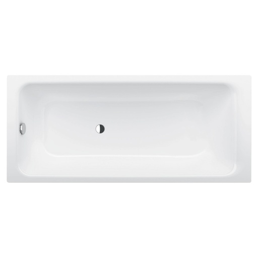 [1610C0131] Baignoire ONA 160 x 70 x 42 cm, acier isolation phonique (utiliser vidage 100236), standard, blanc