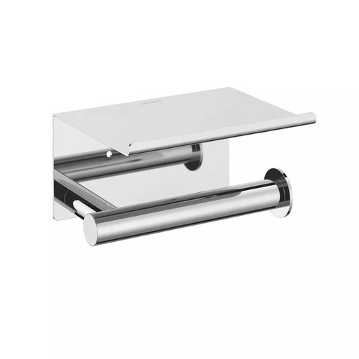 [1690C1013] Porte-papier WC avec couvercle, ARCHITECT S+, 15,8 x 11,8 x 9,2 cm, chromé