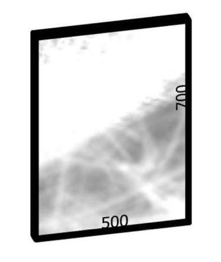 [1617C0485] Miroir "SOLE" avec lampe LED supérieure 4000 K - L500xH700 mm - avec cadre en aluminium, sans prise ni interrupteur 5 cm d'épaisseur, Finition Alluminio Nero Metalli