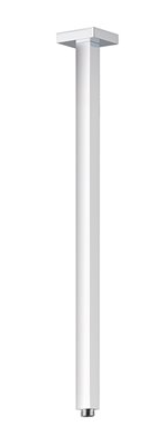 [1621H0853] Bras de douche plafond 1/2" ERGO-Q L=350 mm, rosace carrée, chromé