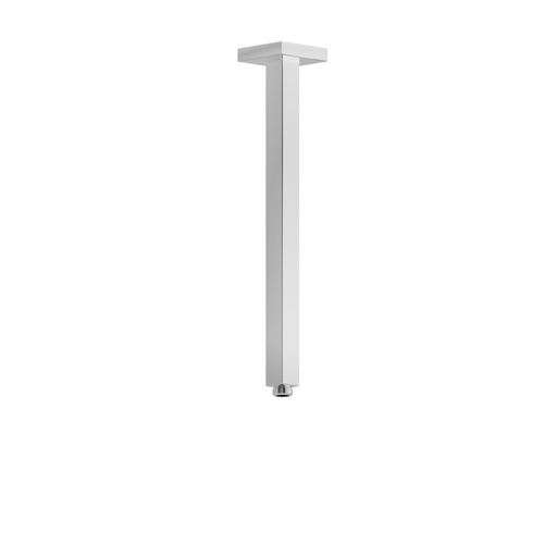 [1621H0853] Bras de douche plafond 1/2" ERGO-Q L=350 mm, rosace carrée, chromé