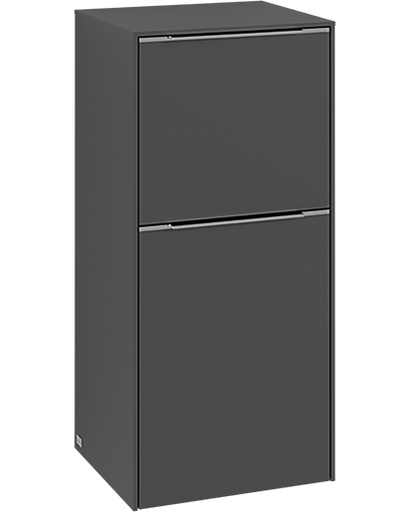 [1616S3723] Armoire latérale SUBWAY 3.0 40,0 x 86,0 x 36,2 cm armoire de tablette, 1 porte 1 tablette, charnières à gauche, 1 tiroir, poignée aluminium A CONFIRMER, couleur Blanc pur A CONFIRMER