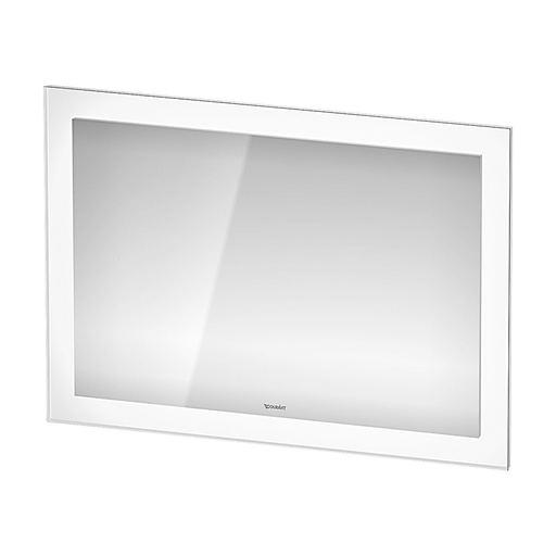 [1617C0483] Miroir lumineux WHITE TULIP 105 x 75 x 5 cm éclairage LED 3500 Kelvin 48 W, variateur d'éclairage capteur sensitif en bas à droite, IP44, standard, blanc