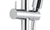 [1621C1453] Pièce détachée support coulissant pour colonne de douche 61157 + 61159, chromé