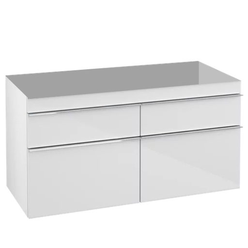 [1616S3746] Élément inférieur VENTICELLO 115,3 x 59,0 x 50,2 cm pour lavabo Venticello 120 cm avec 2 robinetterie 2 éléments à chacune 2 tiroirs, poignée A CONFIRMER, couleur A CONFIRMER