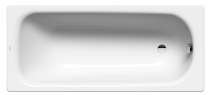 [1610M0071] Baignoire 160 x 75 x 41 cm SANIFORM PLUS, acier isolation phonique, standard, blanc