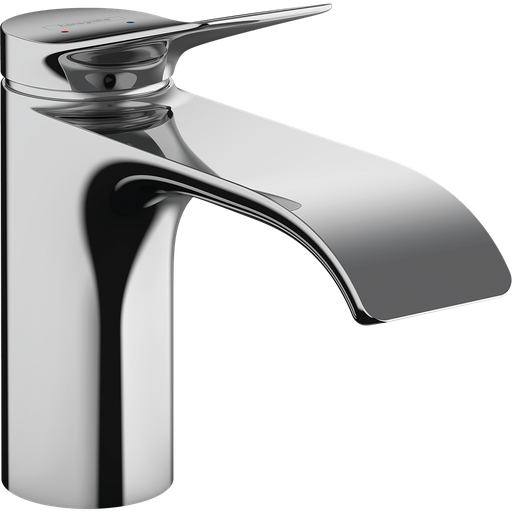 [1621C1496] Mélangeur de lavabo VIVENIS 80 S 133 cm, goulot fixe avec vidage excentrique, Chromé
