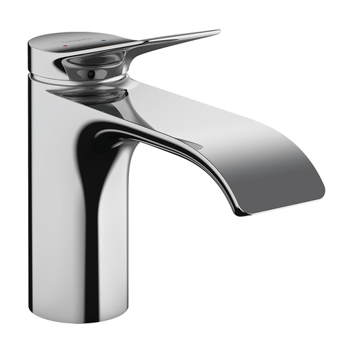 [1621C1499] Mélangeur de lavabo VIVENIS 80 S 133 cm, goulot fixe sans vidage, Chromé