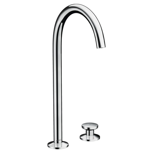 [1621C1657] Mélangeur à 2 trous ONE SELECT 260, S 165 mm, goulot orientable, avec vidage Push-Open, débit 4,4 l/min groupe acoustique I, Chromé