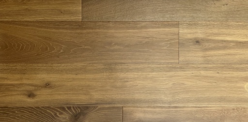 [1411S0250] Parquet rainé-crêté 3 plis Edition RUSTIQUE 1050 - Chêne brossé, huilé - couleur BELLAVISTA - couche d'usure 3.8 mm - 2000 x 230 x 15 - 2.688m2/cart. - 94.08m2/pal. - 7.5kg/m2