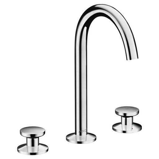 [1621C1683] Mélangeur de lavabo 3-trou One Select 170 Mélangeur de lavabo 3-trou ONE SELECT 170 S 140 mm, goulot orientable avec vidage Push-Open, débit 4,8 l/min, groupe acoustique I, Chromé