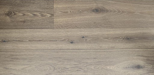 [1411S0287] Parquet rainé-crêté 3 plis Edition BASIC 5050 - Chêne brossé, huilé - couleur ROTHORN - couche d'usure 3.6 mm - 2200 x 192 x 15 - 2.688m2/cart. - 94.08m2/pal. - 7.5kg/m2