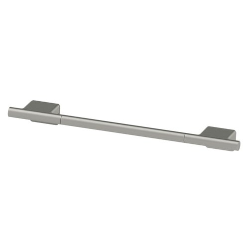 [1690C1346] Barre à linge Nia Adesio S 6,5 cm, 60 cm montage collage ou perçage avec matériel de fixation sans colle SikaFast, Nickel brushed