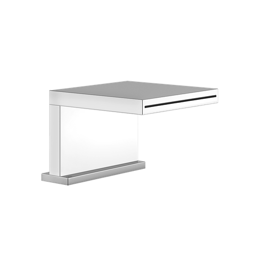 [1621C1730] Bec cascade de baignoire seul sur plan à compléter d'un mitigeur à commande séparée, raccordement 1/2" x 1/2", 707 Black Metal Brossé PVD