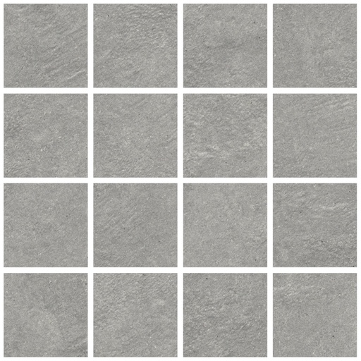 [1217M0316] Cromat Gris Mosaic 300x300x10mm (7x7) rectifié mat - R10 B - V2 - 1.00 m2 - 23.10 kg/m2 - 42.00 m2/palette