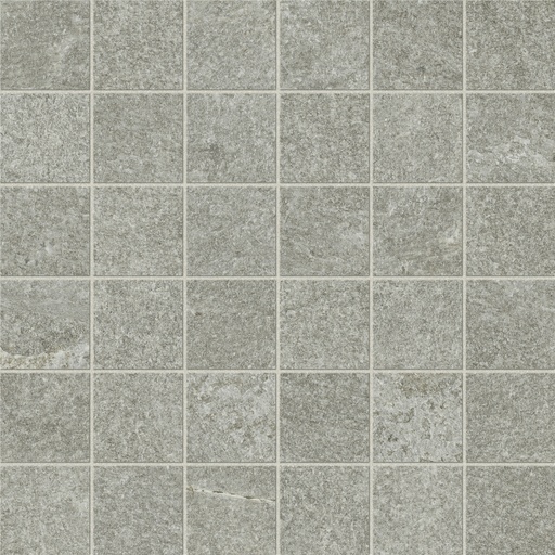 [1217H0604] Arkiquartz Titanium Tessere Mosaico 300x300x8.5mm (4.8x4.8) - nat mat, rectifié, R10 B - V3 - 0.45m2 - 1.78 kg/pce - 5 pces/box - 27.00 m2/palette