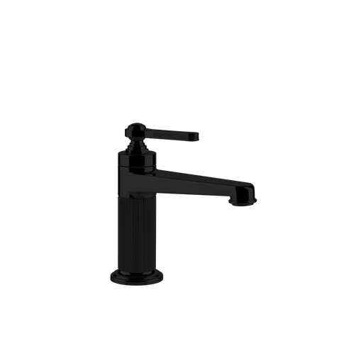 [1621C1773] Mitigeur lavabo VENTI20, avec vidage et flexibles de raccordement, Flow: 5.0 l/min, 299 Noir XL