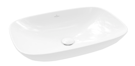 [1624S0253] Lavabo à poser Loop & Friends 62 x 42 cm, céramique, sans trop-plein, standard, blanc