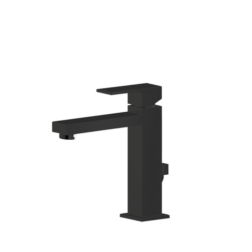 [1621H0918] Mélangeur de lavabo ERGO-Q, S 136 mm H=187 mm, avec vidage et bonde, noir mat