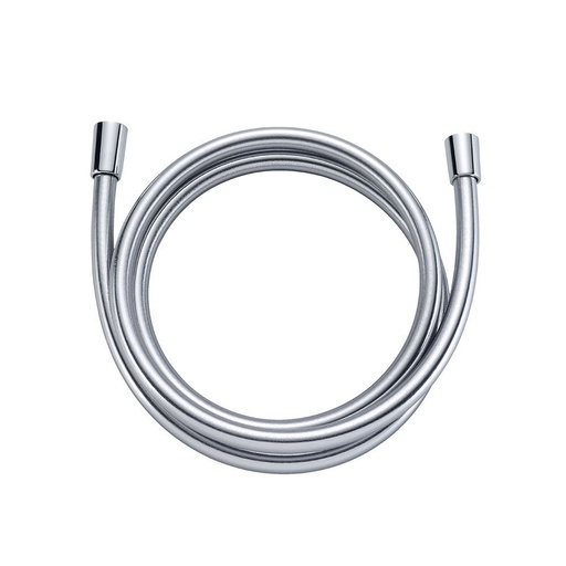 [1621C1838] Tuyau flexible de douche SUPREME 150 cm, 1/2" x 1/2" synthétique, cône pivotable, chromeline