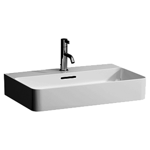 [1624C0776] Lavabo Val 1 trou robin., 65 x 42 cm, SaphirCéramique pour meuble suspendu avec trop-plein, standard, blanc