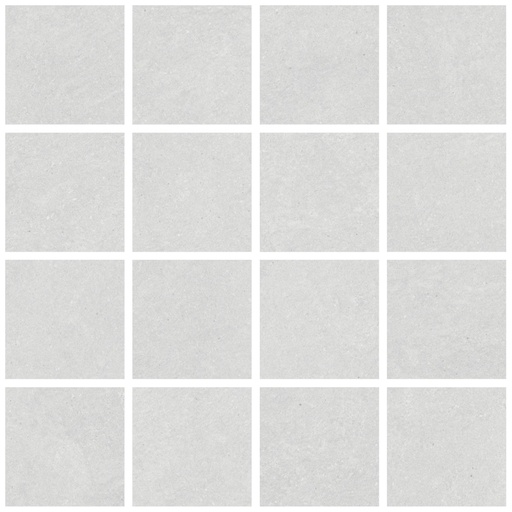 [1217M0349] Cromat Blanco Mosaic 300x300x10mm (7x7) rectifié mat - R10 B - V2 - 1.00 m2 - 23.10 kg/m2 - 42.00 m2/palette