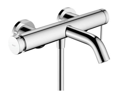 [1621C1979] Mélangeur de bain Tecturis S - E 138-162 mm, raccords S débit 19 l/min, chromé