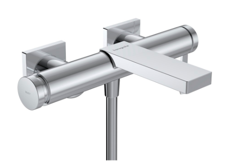 [1621C2046] Mélangeur de bain Tecturis E - E 138-162 mm, raccords S débit 22 l/min, chromé