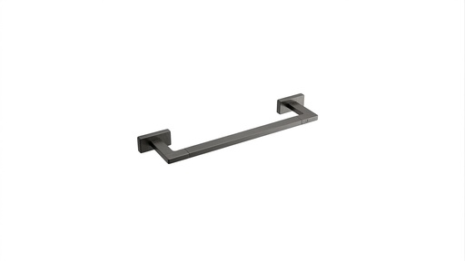 [1690C1646] Barre à linge LEA 1800 - L: 30 cm, Gun metal brossé