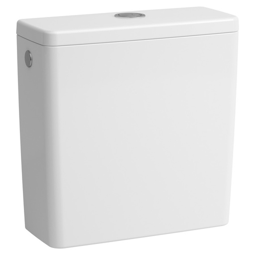 [1625C0281] Chasse d'eau Lua céramique, entrée d'eau latérale à droite ou à gauche, standard, blanc