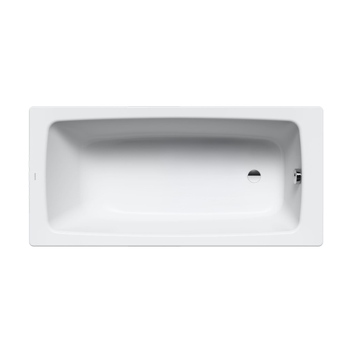 [1610H0078] Baignoire 150 x 70 x 41 cm CAYONO acier isolation phonique, standard, blanc
