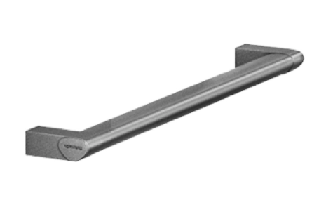 [1618C0606] Barre d'appui Cavere 30 cm, aluminium set de fixation inclus, couleur d'anthracite