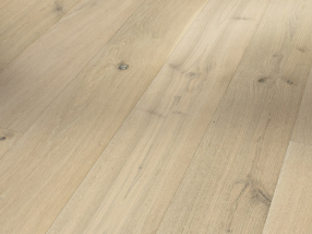 [1411H0260] Parquet 3plis 3025 Rustique- chêne huilé nat. plus blanc 1 frise monol.mini-chf- 2200x185x13/2.5 - 3.663m2/cart. - 117.216m2/pal. - 8kg/m2