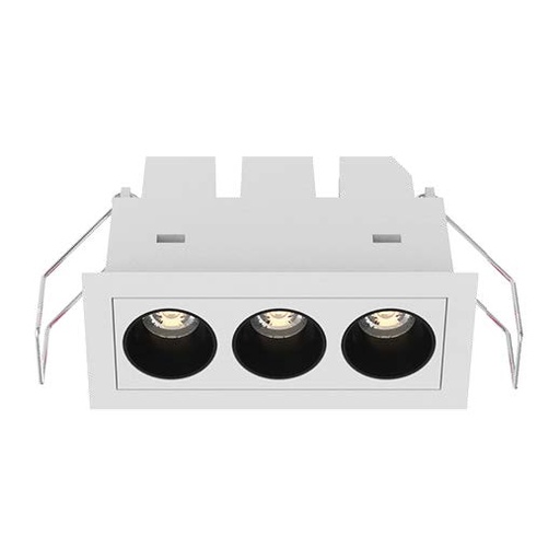 [2212C0035] REC - FUSION G2 FF3 - 3000K - 9W - 520lm - 24° - UGR19 - ON/OFF - Blanc