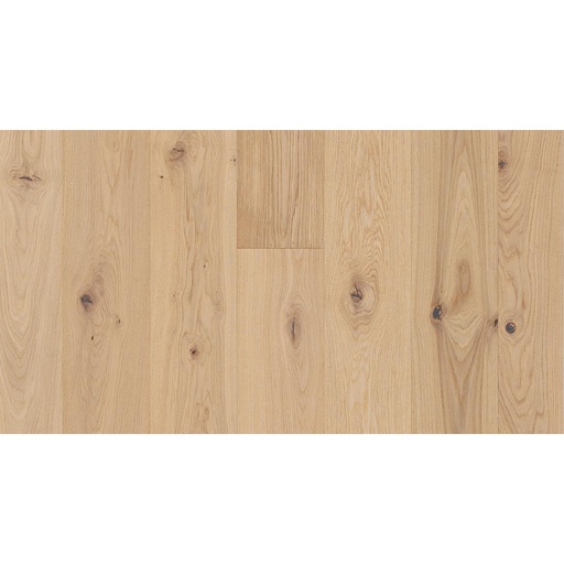 [1411C0130] Parquet 3plis 3060 Rustique- Chêne pure huilé nat. plus 1 frise monol.mini-chf- 2200x185x13 - 3.663m2/cart. - 117.216m2/pal. - 8kg/m2