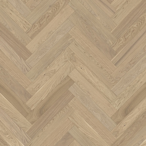 [1411C0173] Parquet 3plis Trendtime 3 (pose à bâton rompu) Living- chêne cream verni mat 1 frise monol.mini-chf- 570x95x10.5 - Couche d'usure 2.5 mm - 1.083m2/cart. - 38.988m2/pal. - 5kg/m2