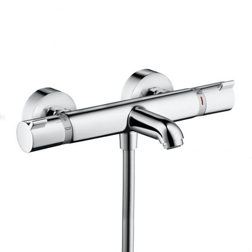 [1621C0842] Mélangeur bain ECOSTAT COMFORT thermostat, E 153 mm sans raccords, sans garniture de douche, débit 20 l/min groupe acoustique II, chromé