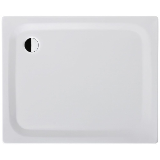 [1620C1401] Receveur de douche 90 x 110 x 2,5 cm SUPERPLAN CLASSIC, acier isolation phonique trou d'écoulement D 90 mm, standard, blanc