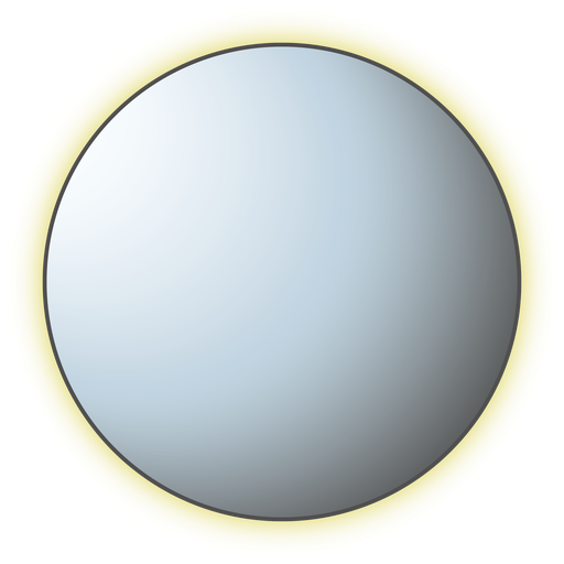 [1617C0314] Miroir rond LOOP "LED", Diamètre 40 cm - lumière naturelle 4000°K